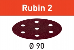 Шлифовальные круги Festool Rubin 2 D90