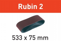 Шлифовальные ленты Festool Rubin 2 L533x75