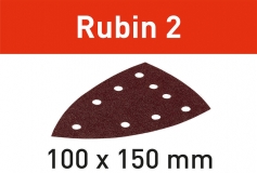 Шлифовальные листы Festool Rubin 2 100x150 (DELTA/9)