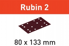 Шлифовальные листы Festool Rubin 2 80x133