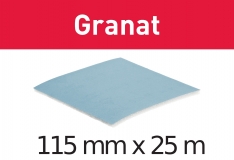 Шлифовальный материал Festool Granat soft в листах, 115 мм x 25 м