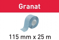 Шлифовальный материал Festool Granat в рулоне, 115 мм x 25 м