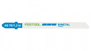 Пильное полотно для лобзика Festool METAL STEEL/STAINLESS STEEL HS 75/1,2 BI/20