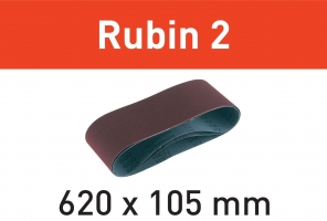 Шлифовальная лента Festool Rubin 2 L620X105-P60 RU2/10