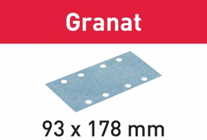 Шлифовальные листы Festool Granat STF 93X178 P280 GR/100