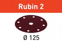 Шлифовальные круги Festool Rubin 2 STF D125/8 P40 RU2/50