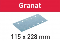 Шлифовальные листы Festool Granat STF 115X228 P40 GR/50