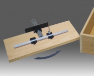 Сверление отверстий для установки ящичных мебельных ручек